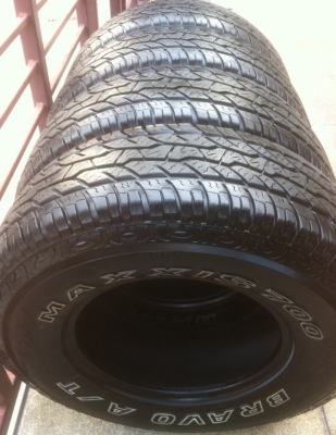 ยาง Maxxis 265/75/16 ปี14 สภาพดี