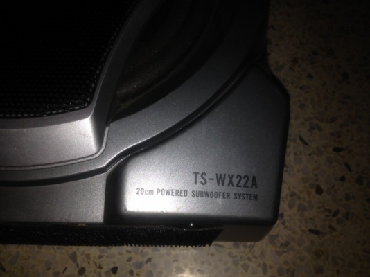 ซับบ๊อก PIONEER TS WX22A 8นิ้ว 150w ของเก่าญี่ปุ่นเเท้สภาพสวย