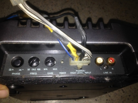 ซับบ๊อก SONY XS AW3 8นิ้วเเอมในตัว 140W ของเก่าญี่ปุ่นเเท้สภาพสวย