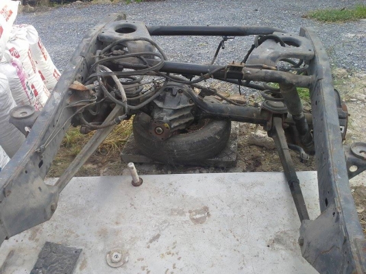 ขาย คานหลังติดแชสซี