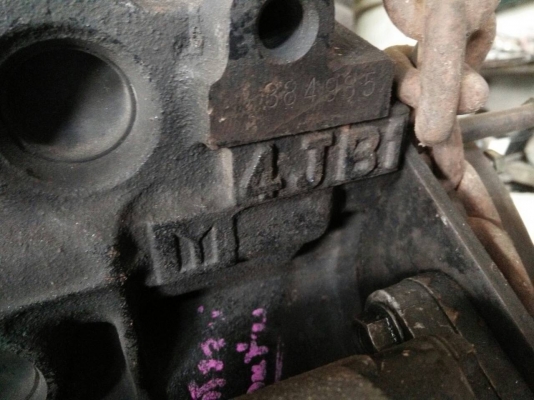 ขายเครื่อง 4JB1 มีเอกสารครบ