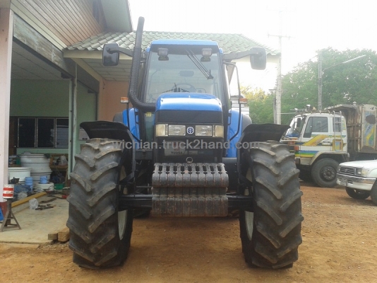 ขายแล้วครับ ขอบคุณเสี่ยหมู บ่อพลอยครับ NEW HOLLAND TM125 เครื่อง6สูบเทอร์โบ เกียร์20X16 ระบบธรรมดา