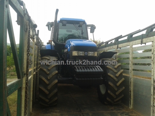 ขายแล้วครับ ขอบคุณเสี่ยหมู บ่อพลอยครับ NEW HOLLAND TM125 เครื่อง6สูบเทอร์โบ เกียร์20X16 ระบบธรรมดา