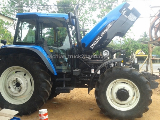 ขายแล้วครับ ขอบคุณเสี่ยหมู บ่อพลอยครับ NEW HOLLAND TM125 เครื่อง6สูบเทอร์โบ เกียร์20X16 ระบบธรรมดา