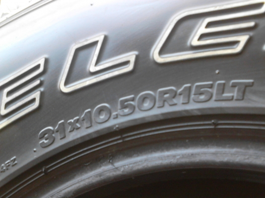 31X10.50R15 BRIDGESTONE DUELER A/ T ชุด 4 เส้น TEL.081-427-3941