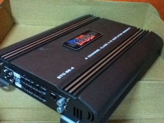 ขายแอมป์ STRONGER รุ่น STG-60.4 (4ch) Class AB 1600w สภาพสวยขาย 1800.-