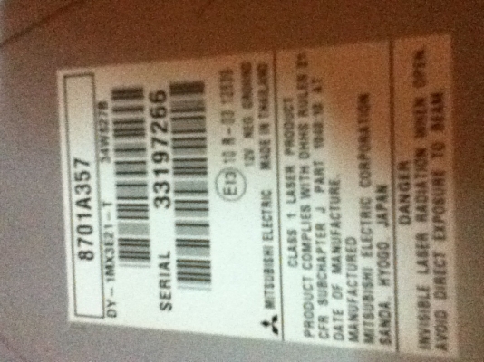 ขายวิทยุเดิม MITSUBISHI(มิราจ)เล่นMP3,CD,USBสภาพสวยๆราคาถูกๆ 1900.-