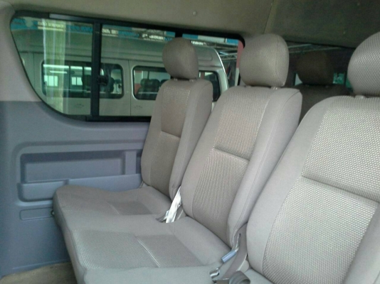 รถตู้ โตโยต้า ปี56 สภาพดีสวยเดิมพร้อมวิ่ง เอกสาร ทะเบียนพร้อมโอน (ราคา420,000บ)ต่อรองได้