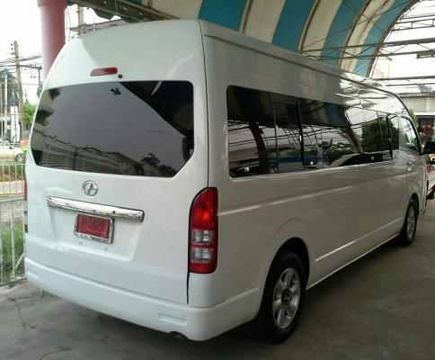 รถตู้ โตโยต้า ปี56 สภาพดีสวยเดิมพร้อมวิ่ง เอกสาร ทะเบียนพร้อมโอน (ราคา420,000บ)ต่อรองได้