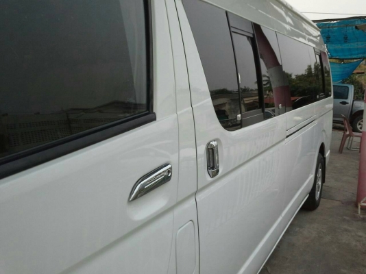 รถตู้ โตโยต้า ปี56 สภาพดีสวยเดิมพร้อมวิ่ง เอกสาร ทะเบียนพร้อมโอน (ราคา420,000บ)ต่อรองได้