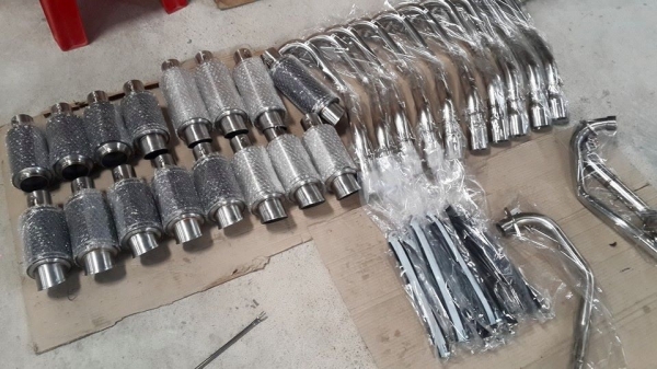 ชุดท่อแต่งFull System.MSX/KSR/Zoomer x/PCX.คอ-ปลาย.มีหลายรูปทรงให้เลือก.พร้อมปลาย