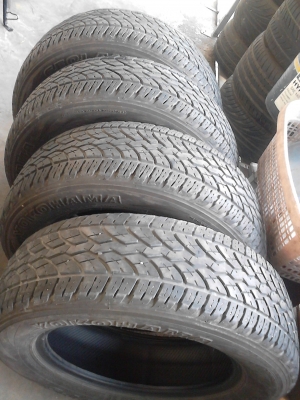 225/60R17 YOKOHAMA H/T-S ปี 2012 ชุด 4 เส้น tel.081-427-3941