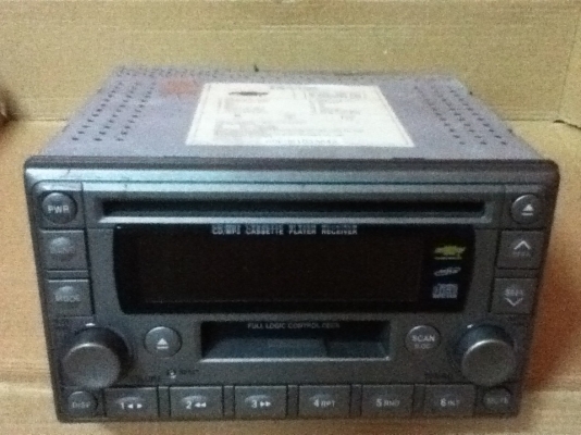 ขายวิทยุเดิม CHEVROLET เล่น CD,MP3,เทป สภาพสวยราคาถูกๆ 900.-