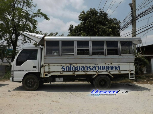 หกล้อมือสอง,รถสองแถว, Isuzu ELF ปี 2007 ยาว 6 เมตร/ 130 แรง