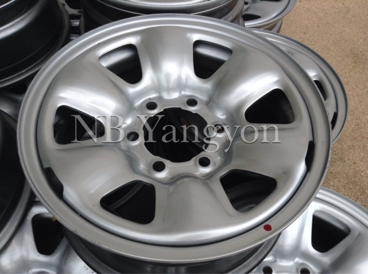 ล้อกะทะเหล็ก Vigo 6 รู ขอบ 16 แท้ๆเดิมๆ