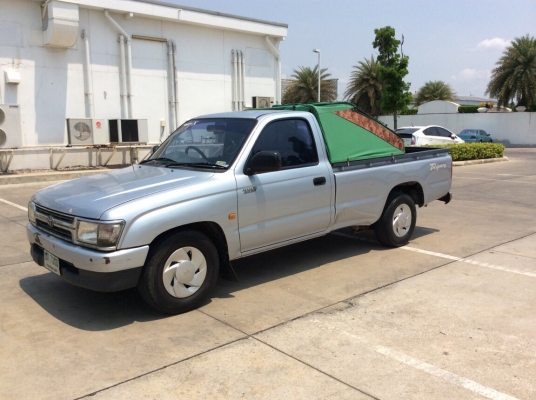 ขายรถกระบะโตโยต้า ไทเกอร์ตอนเดียว ปี01 เครื่อง 1JZ หัวฉีด เกียร์ออโต้ ติดแก๊สLPG เพาเวอร์ ภายในเดิมๆเบาะมีขาดบ้าง แอร์เย็นฉ่ำ วิทยุพร้อม ตัวถังเดิมๆ ห้องเครื่องเดิม สีมีริ้วรอย กระบะแม็กไลเนอร์ คัสซีดีไม่ผุไม่มีดาม รถขับดี ประหยัด ใช้งานส่งของได้เลยครับ ภ ขายรถกระบะโตโยต้า ไทเกอร์ตอนเดียว ปี01 เครื่อง 1JZ หัวฉีด เกียร์ออโต้ ติดแก๊สLPG เพาเวอร์ ภายในเดิมๆเบาะมีขาดบ้าง แอร์เย็นฉ่ำ วิทยุพร้อม ตัวถังเดิมๆ ห้องเครื่องเดิม สีมีริ้วรอย กระบะแม็กไลเนอร์ คัสซีดีไม่ผุไม่มีดาม รถขับดี ประหยัด ใช้งานส่งของได้เลยครับ ภ