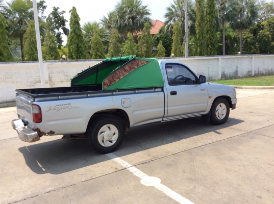 ขายรถกระบะโตโยต้า ไทเกอร์ตอนเดียว ปี01 เครื่อง 1JZ หัวฉีด เกียร์ออโต้ ติดแก๊สLPG เพาเวอร์ ภายในเดิมๆเบาะมีขาดบ้าง แอร์เย็นฉ่ำ วิทยุพร้อม ตัวถังเดิมๆ ห้องเครื่องเดิม สีมีริ้วรอย กระบะแม็กไลเนอร์ คัสซีดีไม่ผุไม่มีดาม รถขับดี ประหยัด ใช้งานส่งของได้เลยครับ ภ ขายรถกระบะโตโยต้า ไทเกอร์ตอนเดียว ปี01 เครื่อง 1JZ หัวฉีด เกียร์ออโต้ ติดแก๊สLPG เพาเวอร์ ภายในเดิมๆเบาะมีขาดบ้าง แอร์เย็นฉ่ำ วิทยุพร้อม ตัวถังเดิมๆ ห้องเครื่องเดิม สีมีริ้วรอย กระบะแม็กไลเนอร์ คัสซีดีไม่ผุไม่มีดาม รถขับดี ประหยัด ใช้งานส่งของได้เลยครับ ภ