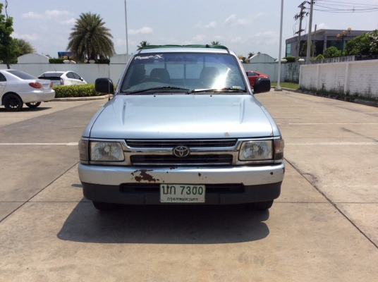 ขายรถกระบะโตโยต้า ไทเกอร์ตอนเดียว ปี01 เครื่อง 1JZ หัวฉีด เกียร์ออโต้ ติดแก๊สLPG เพาเวอร์ ภายในเดิมๆเบาะมีขาดบ้าง แอร์เย็นฉ่ำ วิทยุพร้อม ตัวถังเดิมๆ ห้องเครื่องเดิม สีมีริ้วรอย กระบะแม็กไลเนอร์ คัสซีดีไม่ผุไม่มีดาม รถขับดี ประหยัด ใช้งานส่งของได้เลยครับ ภ ขายรถกระบะโตโยต้า ไทเกอร์ตอนเดียว ปี01 เครื่อง 1JZ หัวฉีด เกียร์ออโต้ ติดแก๊สLPG เพาเวอร์ ภายในเดิมๆเบาะมีขาดบ้าง แอร์เย็นฉ่ำ วิทยุพร้อม ตัวถังเดิมๆ ห้องเครื่องเดิม สีมีริ้วรอย กระบะแม็กไลเนอร์ คัสซีดีไม่ผุไม่มีดาม รถขับดี ประหยัด ใช้งานส่งของได้เลยครับ ภ