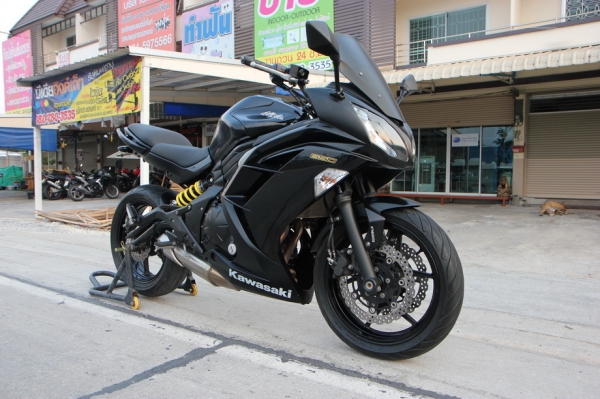 จัดไฟแนนท์ได้<<สด-ผ่อน>> Kawasaki NINJA 650 ABS รุ่นปี 2013 สภาพนางฟ้า ทะเบียนพร้อมโอน