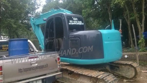 รถแบคโฮ KOBELCO  รุ่น SK135SR    ปีจดทะเบียน 2554