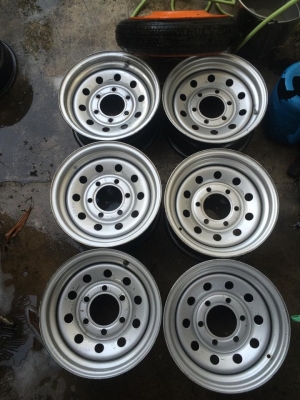 ขายล้อกะทะขอบ14x7 6รู โตโยต้า