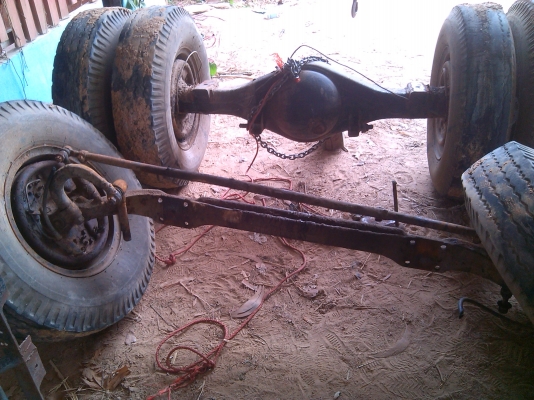 เสื้อเพลาพร้อมคานหน้า KS 110 สวยๆราคาถูก