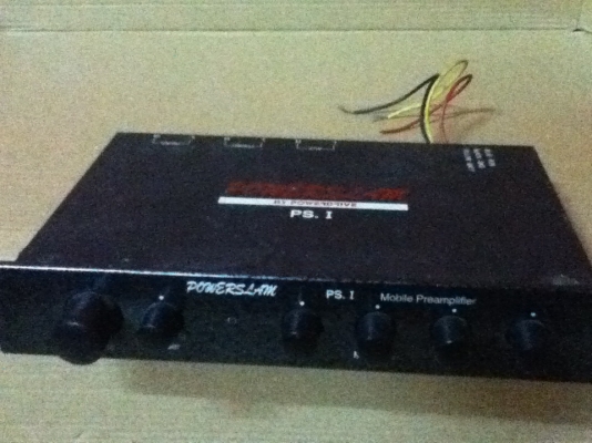 ขายปรีแอมป์ PowerSlam รุ่น PS.I (USA แท้) ราคาถูกๆ 500.-