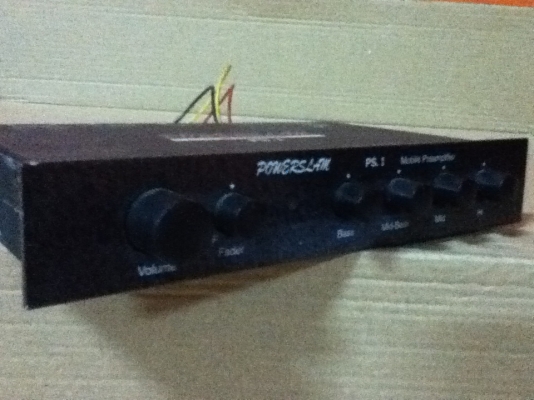 ขายปรีแอมป์ PowerSlam รุ่น PS.I (USA แท้) ราคาถูกๆ 500.-