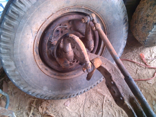 คานหน้าพร้อมเสื้อเพลา เคเอส 110สวยๆ คานหน้าพร้อมเสื้อเพลา เคเอส 110สวยๆ