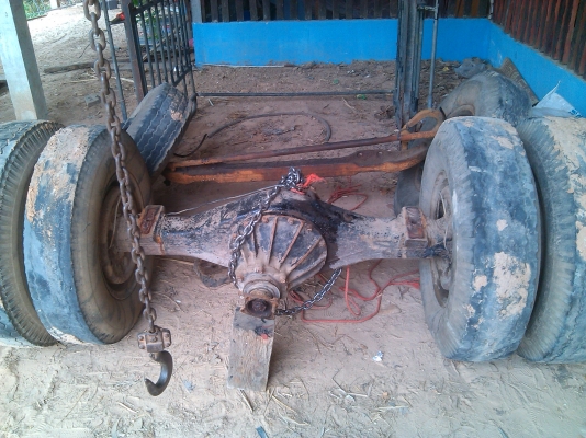 คานหน้าพร้อมเสื้อเพลา เคเอส 110สวยๆ คานหน้าพร้อมเสื้อเพลา เคเอส 110สวยๆ