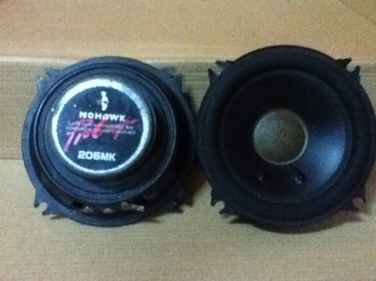 ขายลำโพงเสียงกลาง 5" MOHAWK  205MK (usaแท้) สภาพเดิมๆ 500.-