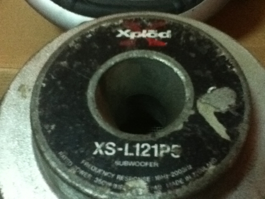 ขายซับ 12" SONY รุ่น Xpiod. 1200w วอลเดี่ยว เสียงนุ่มๆ *หน้า 5 เหลี่ยม)