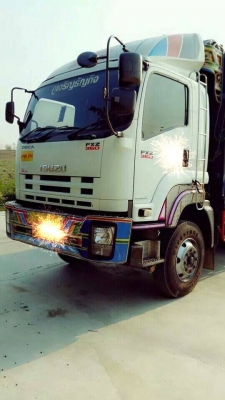 (รายละเอียดรถ..โทรถามได้เลย...22ลัอไม่ดั้ม360แรง Isuzu ปี2554 รถสวยเดิมๆ แม่2เพลา ลูก3คาน....