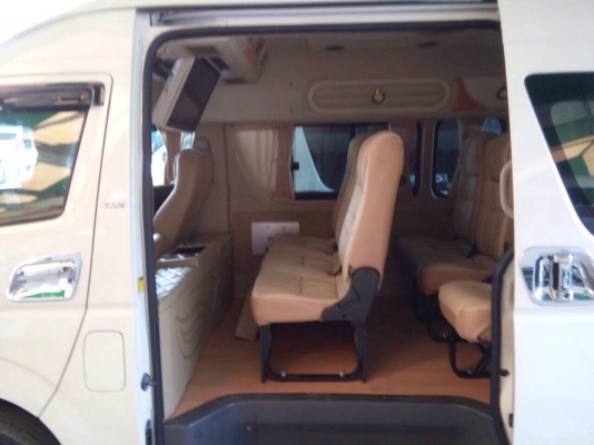 ขายรถตู้ เบนซิน CNG. วีไอพี ปี 2010 สีขาว ราคา 779,000 บาท โทร 0922726669 ตันหยงค่ะ