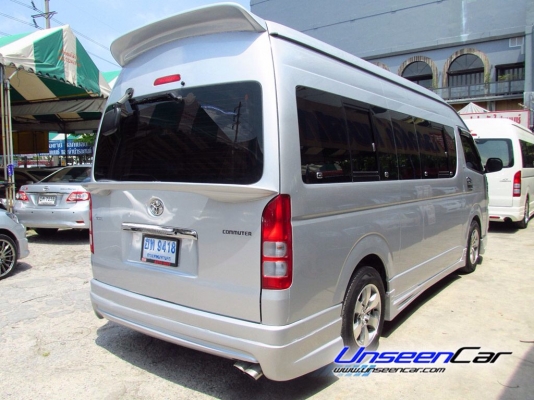 รถตู้ ดีเซลล์ ปี 2010 แต่ง วีไอพี สวยๆ ราคา พิเศษ TOYOTA COMMUTER  เบาะหนัง ราคา 849,000 บาท โทร 0922726669  ตันหยงค่ะ