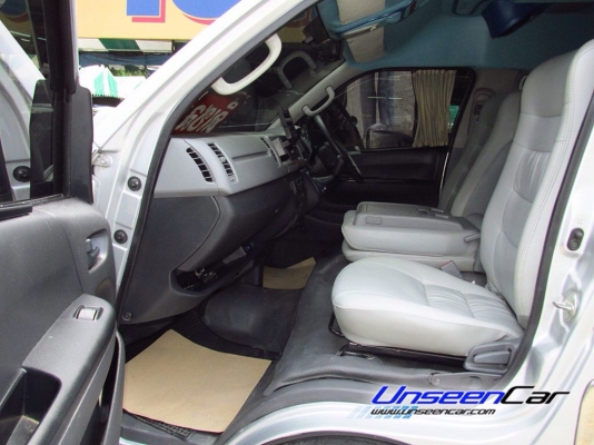 รถตู้ ดีเซลล์ ปี 2010 แต่ง วีไอพี สวยๆ ราคา พิเศษ TOYOTA COMMUTER  เบาะหนัง ราคา 849,000 บาท โทร 0922726669  ตันหยงค่ะ