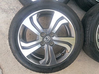 ขายล้อแม็กHONDA New City 2014ขอบ16 พร้อมยาง 4 ล้อ