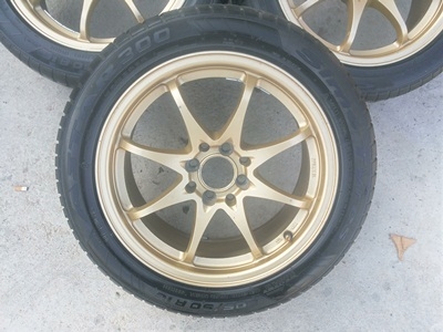 ขายล้อCE28ขอบ16สีทองพร้อมยาง 3 ล้อ (ฝากขาย) ขายล้อCE28ขอบ16สีทองพร้อมยาง 3 ล้อ (ฝากขาย)