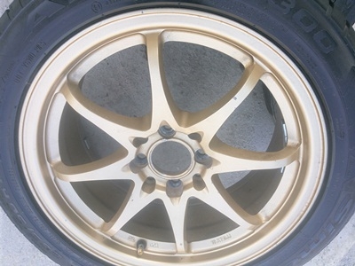 ขายล้อCE28ขอบ16สีทองพร้อมยาง 3 ล้อ (ฝากขาย) ขายล้อCE28ขอบ16สีทองพร้อมยาง 3 ล้อ (ฝากขาย)