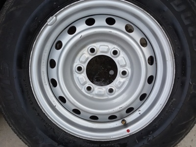 ขายล้อกะทะ15 6รู พร้อมยาง195R15 4ล้อ ขายล้อกะทะ15 6รู พร้อมยาง195R15 4ล้อ