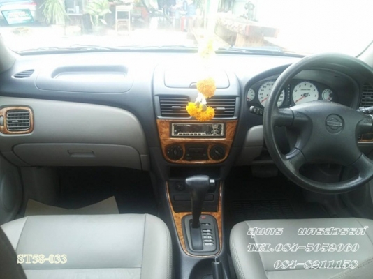 ขายด่วน NISSAN  SUNNY 1.6 GL NEO โฉม นีโอ ปี 02 สภาพสวยเดิมๆ มือเดียว พร้อมใช้สุดๆ ราคาสุดคุ้ม