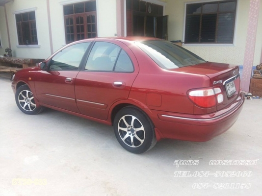 ขายด่วน NISSAN  SUNNY 1.6 GL NEO โฉม นีโอ ปี 02 สภาพสวยเดิมๆ มือเดียว พร้อมใช้สุดๆ ราคาสุดคุ้ม
