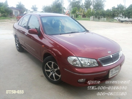 ขายด่วน NISSAN  SUNNY 1.6 GL NEO โฉม นีโอ ปี 02 สภาพสวยเดิมๆ มือเดียว พร้อมใช้สุดๆ ราคาสุดคุ้ม