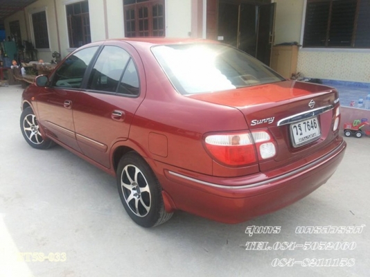 ขายด่วน NISSAN  SUNNY 1.6 GL NEO โฉม นีโอ ปี 02 สภาพสวยเดิมๆ มือเดียว พร้อมใช้สุดๆ ราคาสุดคุ้ม