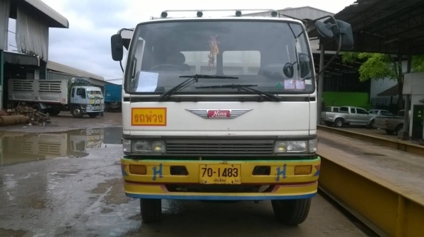 ขายรถพ่วง แม่ลูกไม่ดั้ม HINO FM3M ปี 38 เครื่องเดิม M10C 240 แรงม้า แห้งไม่มีเยิ้ม เกียร์เดิม สโลว์เดิม คัสซีสวยจัดตลอดเส้น ยางเรเดียลเต็ม ทะเบียนพร้อมโอนครับ