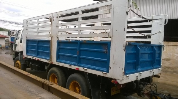 ขายรถพ่วง แม่ลูกไม่ดั้ม HINO FM3M ปี 38 เครื่องเดิม M10C 240 แรงม้า แห้งไม่มีเยิ้ม เกียร์เดิม สโลว์เดิม คัสซีสวยจัดตลอดเส้น ยางเรเดียลเต็ม ทะเบียนพร้อมโอนครับ