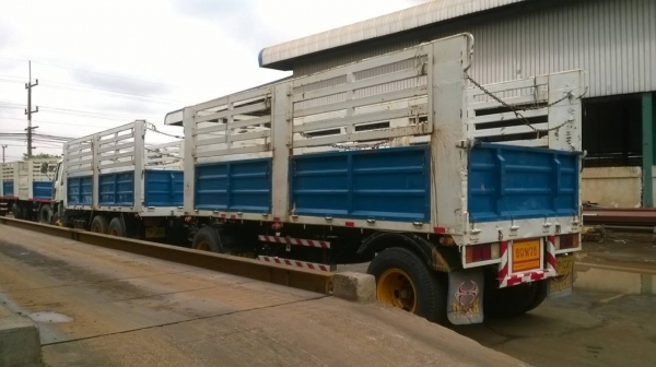 ขายรถพ่วง แม่ลูกไม่ดั้ม HINO FM3M ปี 38 เครื่องเดิม M10C 240 แรงม้า แห้งไม่มีเยิ้ม เกียร์เดิม สโลว์เดิม คัสซีสวยจัดตลอดเส้น ยางเรเดียลเต็ม ทะเบียนพร้อมโอนครับ