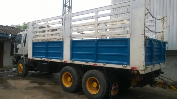 ขายรถพ่วง แม่ลูกไม่ดั้ม HINO FM3M เครื่องเดิม M10C 240 แรงม้า เกียร์เดิม สโลว์เดิม คัสซีสวยจัดตลอดเส้น ยางเรเดียลเต็ม ทะเบียนพร้อมโอนครับ