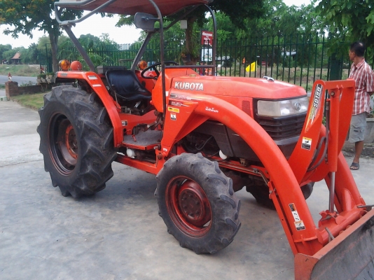 คูโบต้าL4508 พร้อมใบมีด ผาน โรตารี  อุปกรณ์3รายการไปเลยครับพร้อมเล่มทะเบียนครับ