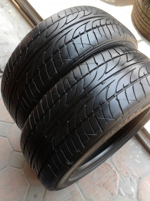 195/55R15 DUNLOP SP SPORT LM703 ปี 2013 มี 2 เส้น tel.081-427-3941